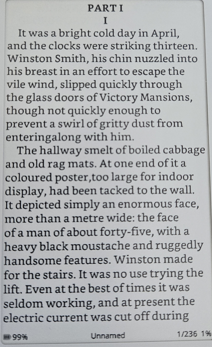 Papyrix small font size